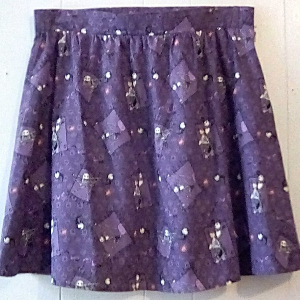 A Nightmare before Christmas Gathered Skirt/Novelty Costume/Horror/Halloween